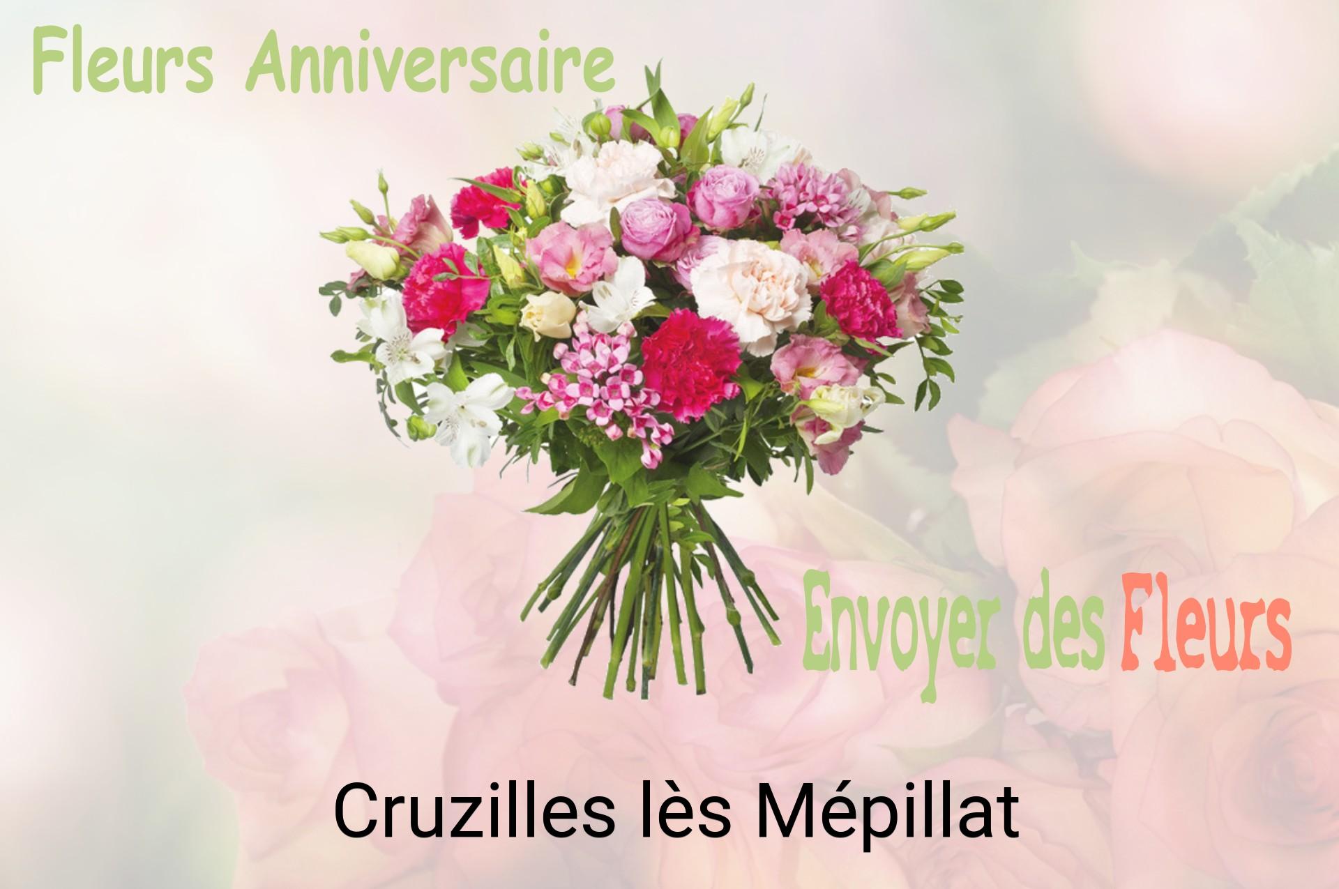 Bouquet de fleurs d’anniversaire livré à Cruzilles-lès-Mépillat