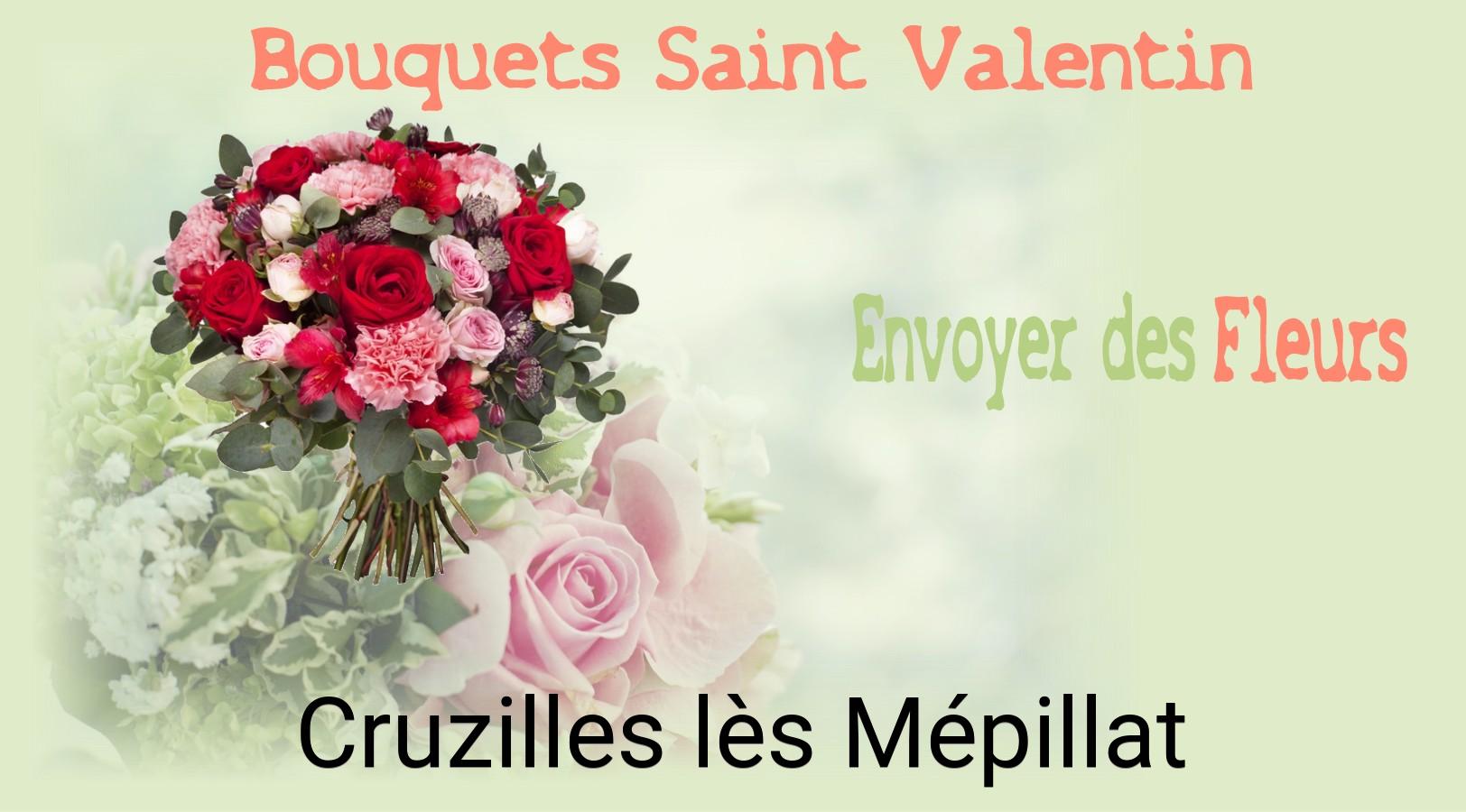 Roses de Saint-Valentin livrées à Cruzilles-lès-Mépillat